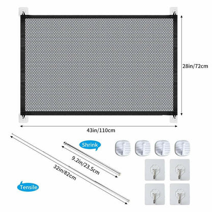 Portable Magic Pet Safety Gate & Mesh Fence - BelovedPets