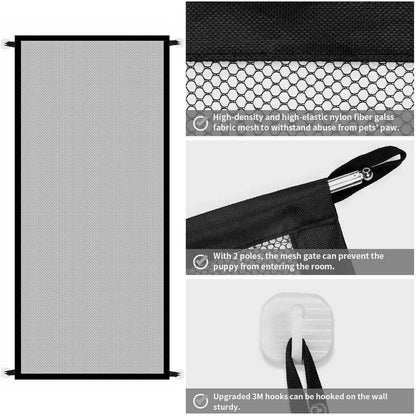 Portable Magic Pet Safety Gate & Mesh Fence - BelovedPets