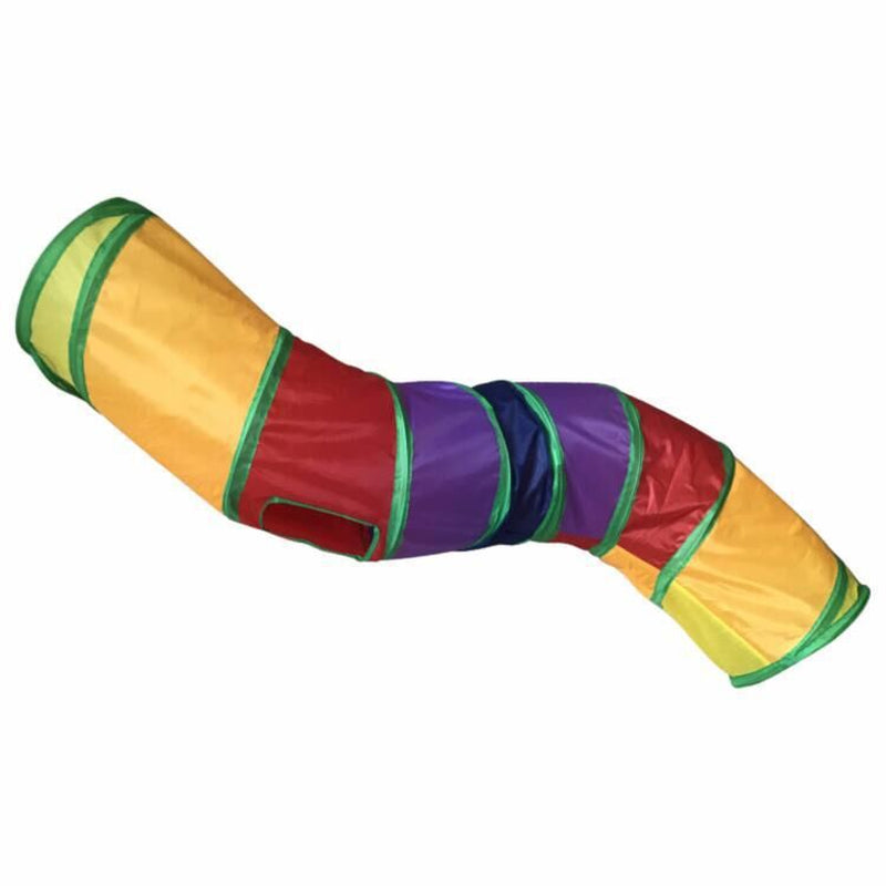 Cat Toy S-Shaped Cat Tunnel Foldable Cat Tunnel