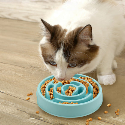 Slow Feeder Dog Bowls Silicone Dog Puzzle Feeder Bowl for Healthy Eating Puppy Slow Feeder Bowl Anti-Choking Dog Slow Feeder Bowls