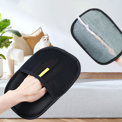 Dual-Sided Pet Grooming & Hair Removal Glove - BelovedPets