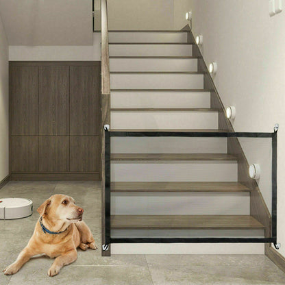Portable Magic Pet Safety Gate & Mesh Fence - BelovedPets