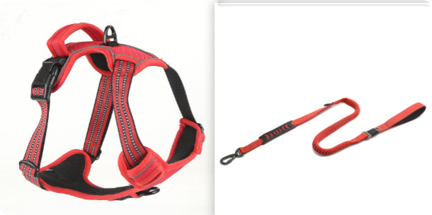 Dog Harness No Pull Breathable Reflective Pet Harness Vest