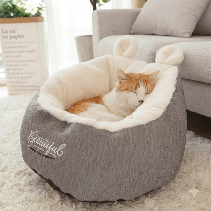 Cozy Warming Pet Sleeping Bag & Kennel Cushion - BelovedPets