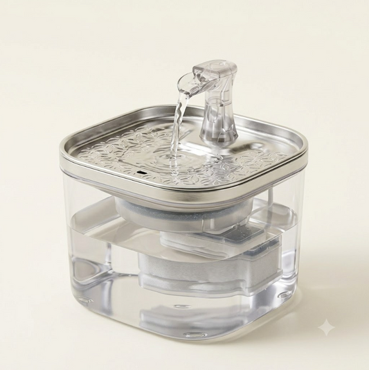 Stainless Steel Automatic Pet Water Fountain