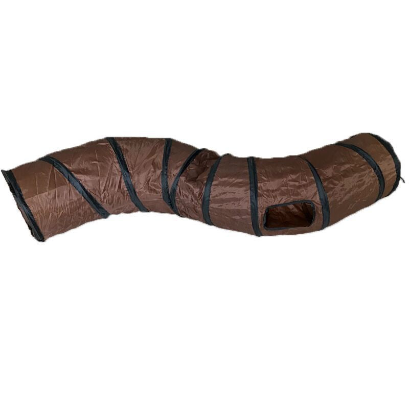 Cat Toy S-Shaped Cat Tunnel Foldable Cat Tunnel